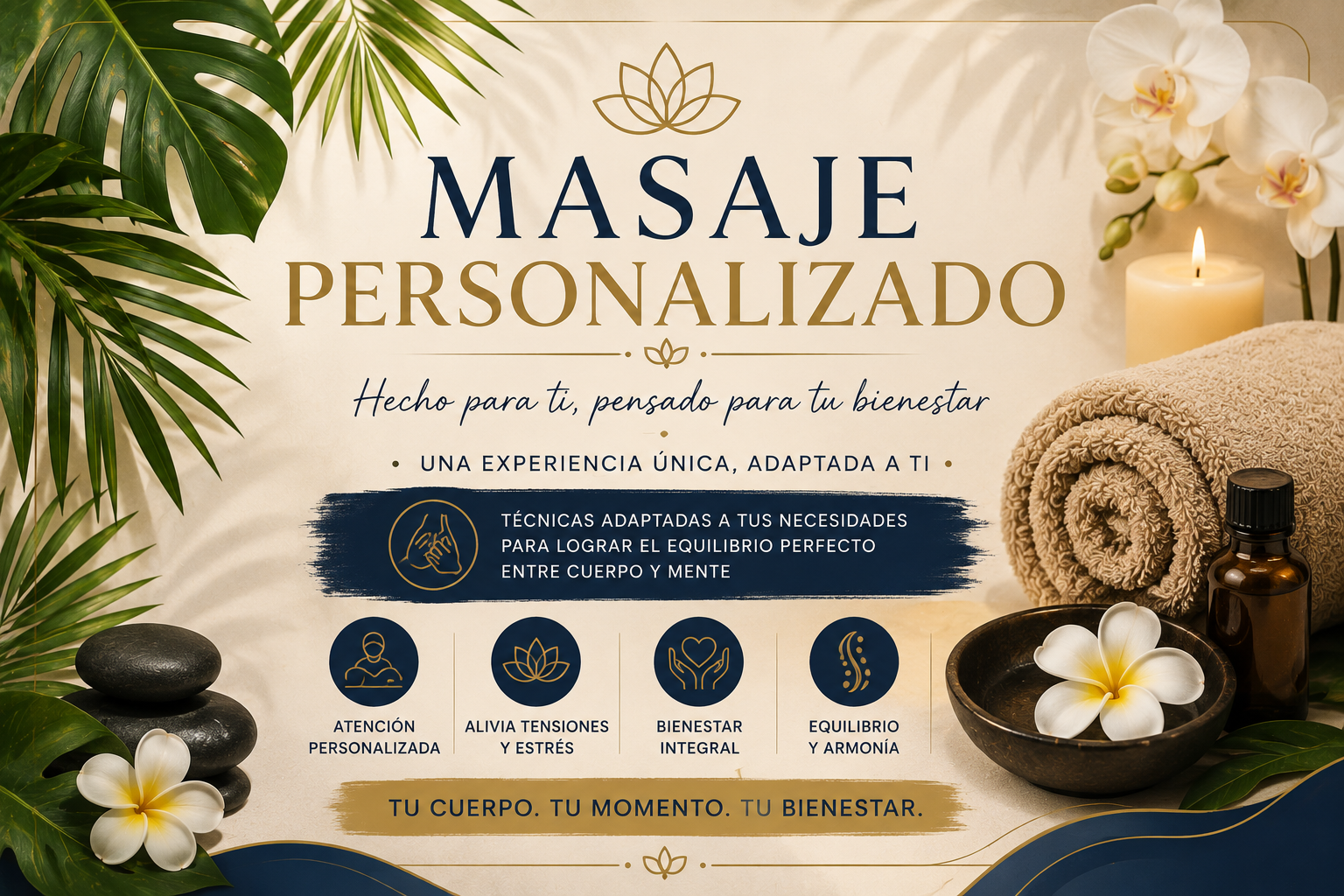 Masaje personalizado en Tenerife