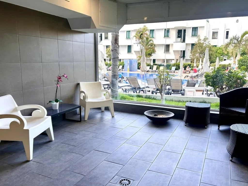 Entspannungsbereich im Coral Suites Spa auf Teneriffa