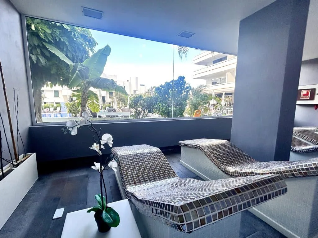 Thermalbetten im Coral Suites Spa auf Teneriffa