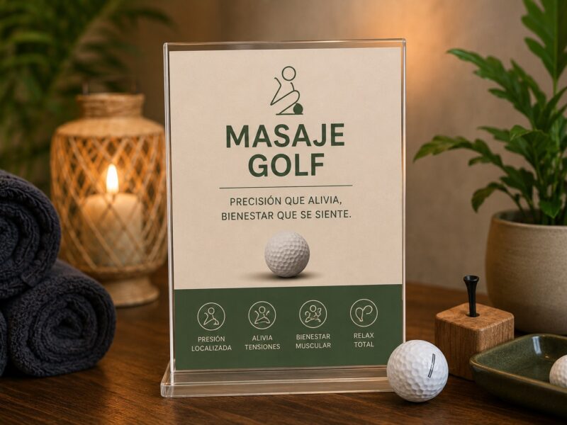 Masaje golf en Tenerife