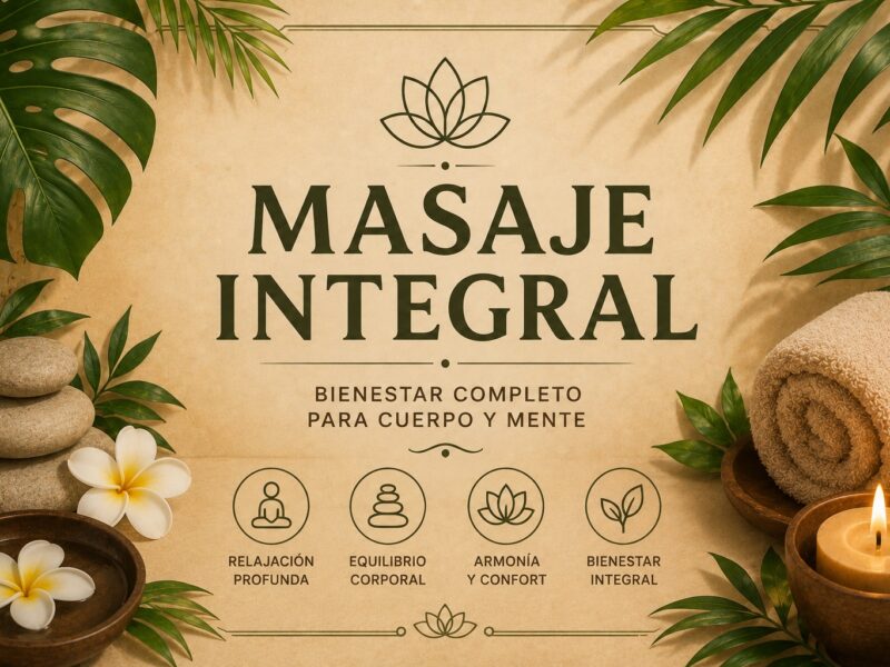 Masaje integral en Tenerife