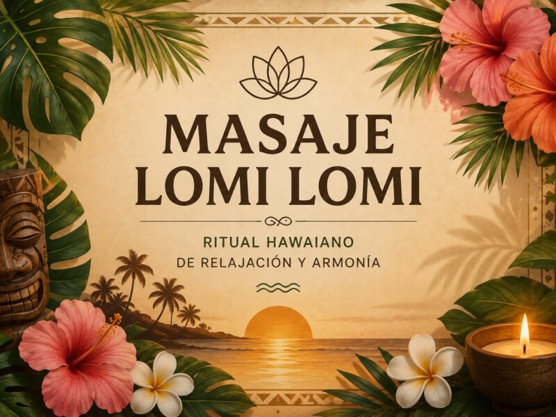 Masaje lomi lomi en Tenerife (45 minutos)